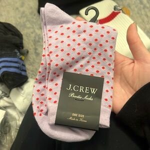 J Crew Bootie Socks